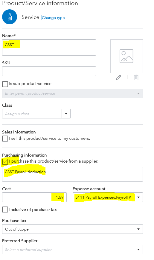 Solved: How do I get CSST to calculate for Quebec payroll?